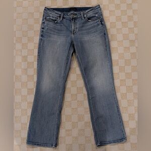 Silver Jeans Women's Elyse Slim Boot Cut in Light Blue